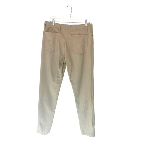 Olivers Men's Classic Basic Flexible Khaki Tan Passage Straight Leg Pant Size 30 - Picture 6 of 11